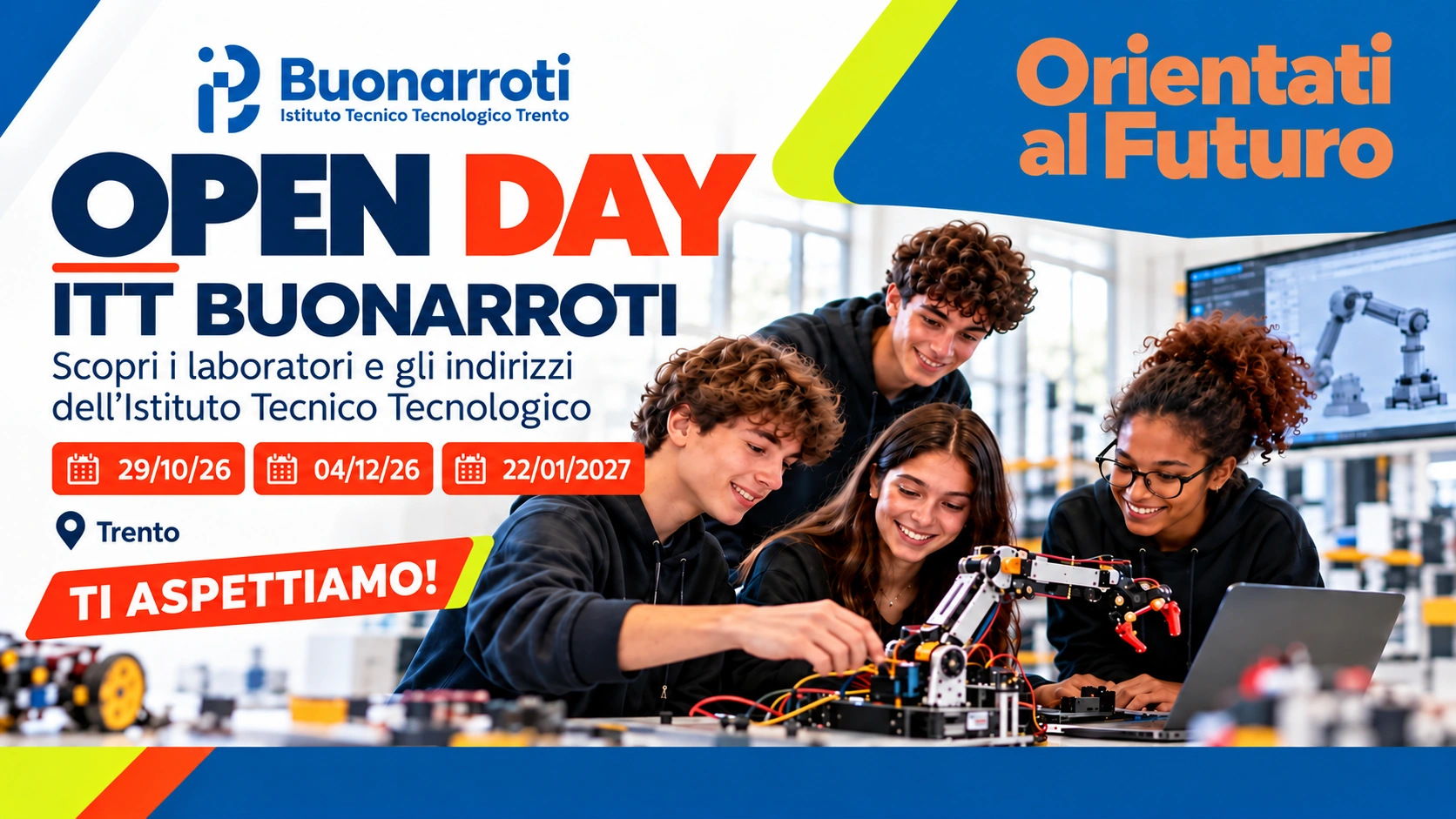 Open Day ITT Buonarroti 2026/2027