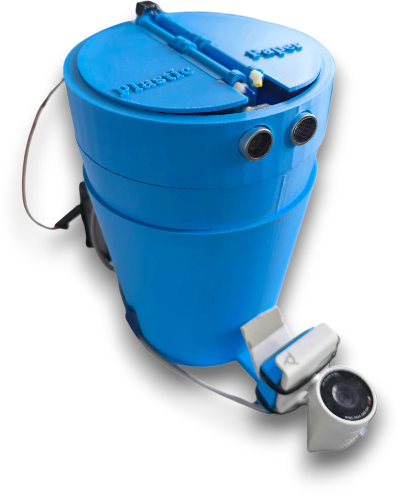 Smart trash bin